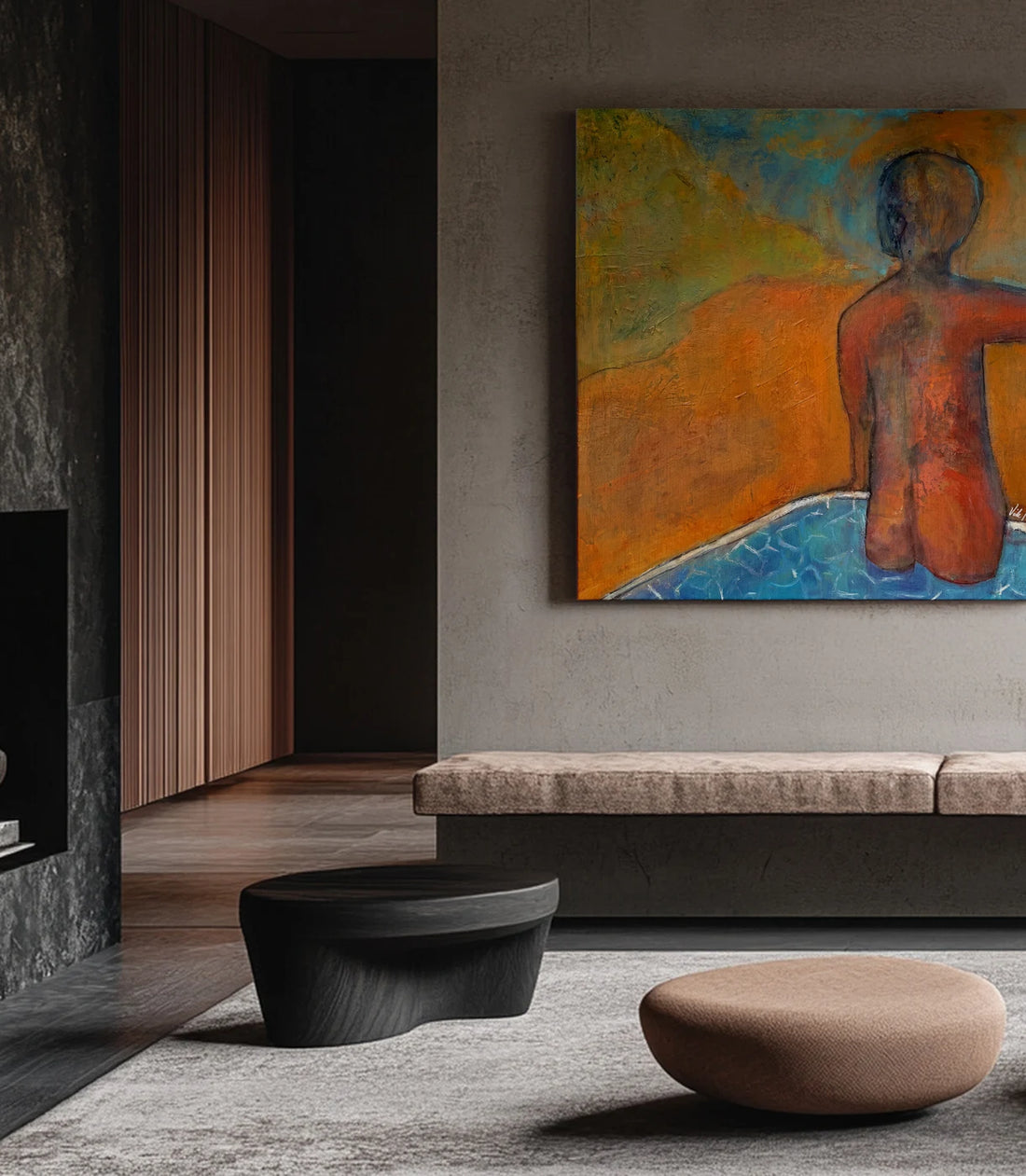 The Boyfriend in a styled interior; scale and framing are illustrative